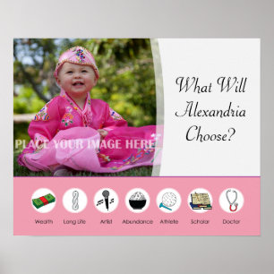 Doljabi Doljanchi Dol Koreaanse eerste verjaardag Poster