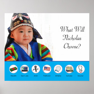 Doljabi Doljanchi Dol Koreaanse eerste verjaardag Poster