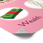 Doljabi Doljanchi Dol Koreaanse eerste verjaardag Poster (Hoek)