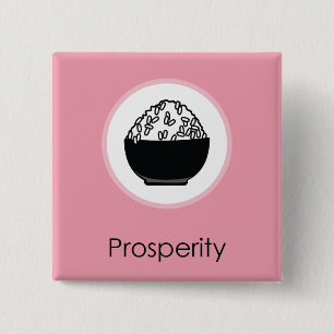 Doljabi Doljanchi Dol Koreaanse eerste verjaardag Vierkante Button 5,1 Cm