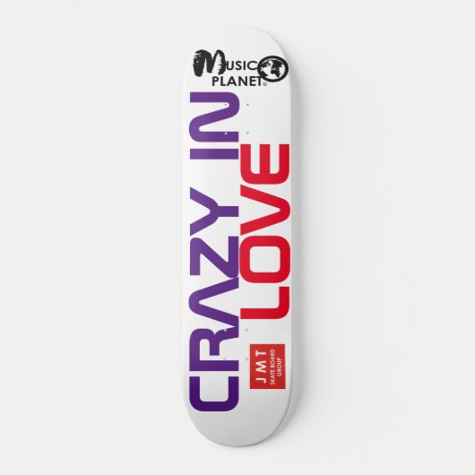 DOLK IN DE LIEFDE Skateboard (Voorkant)