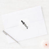 DOLK // Stickers. Ronde Sticker (Envelop)