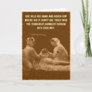 Dolkomisch word goed kaart