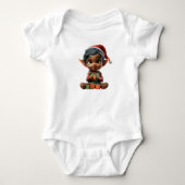 Doll Baby Christmas Elf Baby Bodysuit (Voorkant)