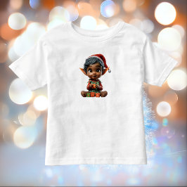 Doll Baby Christmas Elf Peuter's T-shirt