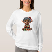 Doll Baby Christmas Elf Vrouwen T-shirt (Voorkant)