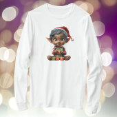 Doll Baby Christmas Elf Vrouwen T-shirt