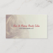 Doll Beauty Hair Salon visitekaartje (Achterkant)