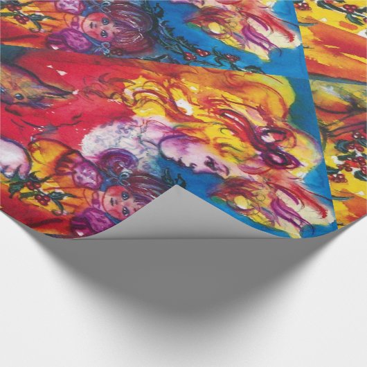 DOLL-, CAT- EN CHRISTMASORNAMENS CADEAUPAPIER (Hoek)