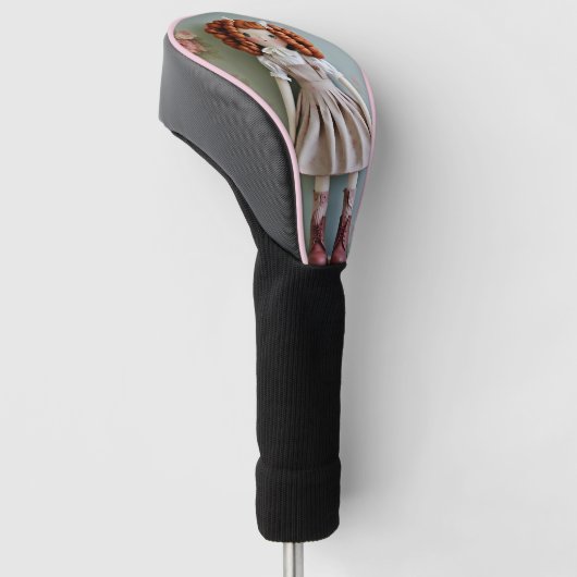  Doll Collectie Redhead Clarissa Golfheadcover (Schuin)