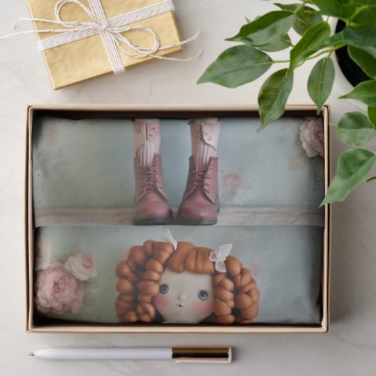 Doll Collectie Redhead Clarissa Tissuepapier (Geschenk)