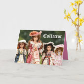 Doll Collector Kaart (Gele Bloem)