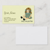 Doll Collector Visitekaartje (Voorkant / Achterkant)