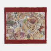 Doll Collectors Memories Fleece Deken (Voorkant (Horizontaal))