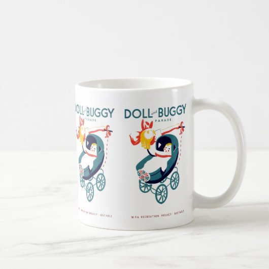 Doll en Buggy Parade Koffiemok (Rechts)