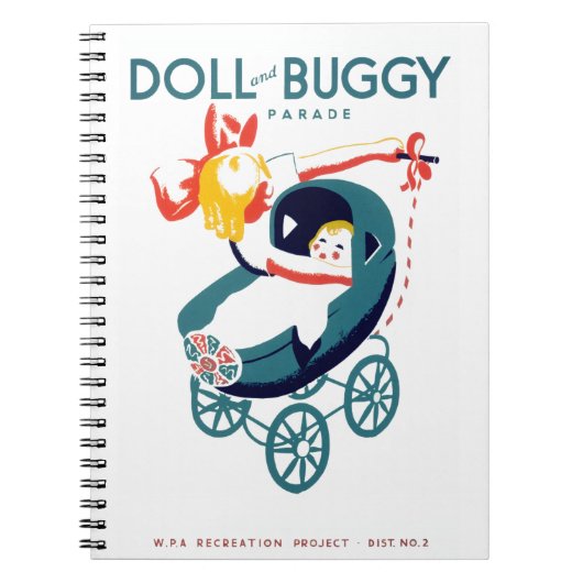 Doll en Buggy Parade Notitieboek (Voorkant)