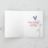 Doll en Daisy Birthday van het vod Kaart (Binnen)