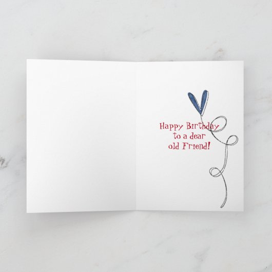 Doll en Daisy Birthday van het vod Kaart (Binnen)