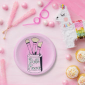 Doll Face - Canvas uit de jaren 40 Papieren Bordje (Feest)