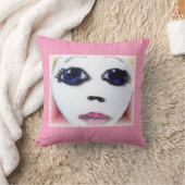 Doll Face Kussen (Deken)