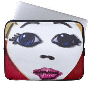 Doll Face Laptop Sleeve