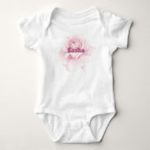 Doll face T-Shirt Baby Bodysuit Baby Bib (Voorkant)