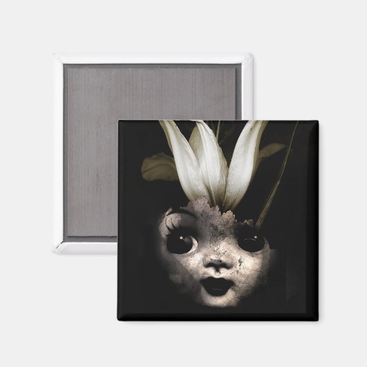 Doll flower 2013 magneet (Voorkant / Achterkant)