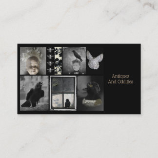 Doll gezicht en bedrijf visitekaartje