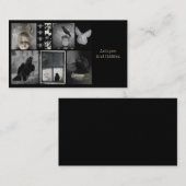 Doll gezicht en bedrijf visitekaartje (Voorkant / Achterkant)