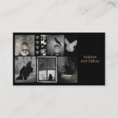 Doll gezicht en bedrijf visitekaartje (Voorkant)