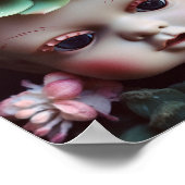Doll Head in de Succulent Garden Poster (Hoek)