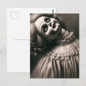 Doll Horror Briefkaart (Voorkant / Achterkant)