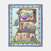 Doll House Blanket Fleece Deken (Voorkant)