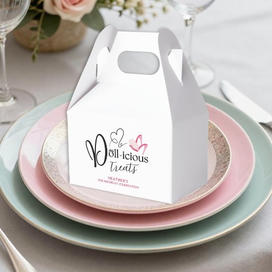 Doll-icious Treats Favoriet Box Bedankdoosjes