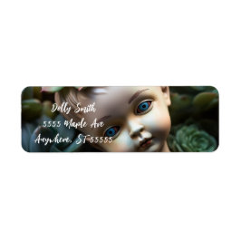 Doll in de Succulent Garden Uniek Etiket