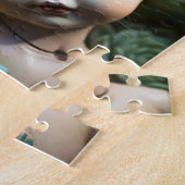 Doll in de Succulent Garden Uniek Legpuzzel (Zijkant)