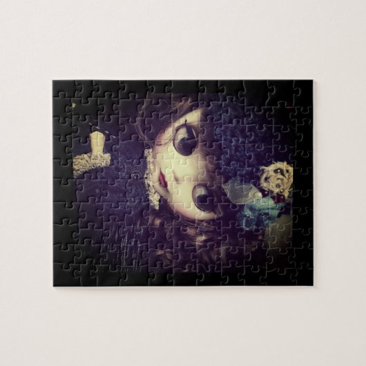 Doll in een outfit legpuzzel (Horizontaal)