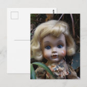 Doll in het Briefkaart Yard (Voorkant / Achterkant)