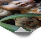 Doll in het Briefkaart Yard Poster (Hoek)
