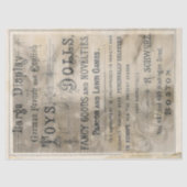 Doll-kerstontkoppelpapier Tissuepapier (Voorkant)