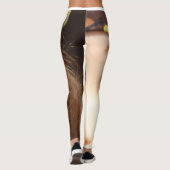 Doll Leggings-Doll Face Unieke Mode Leggings (Achterkant)