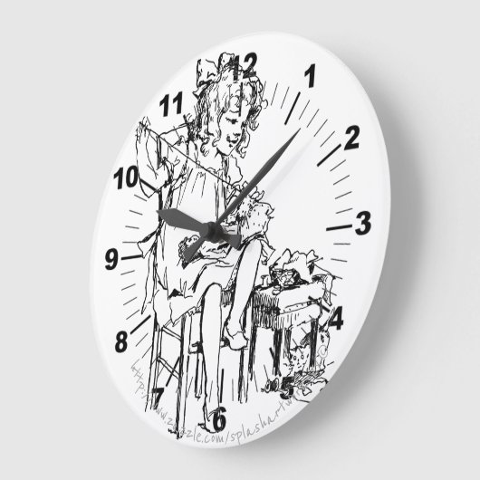 "Doll Maker" Grote Klok (Hoek)