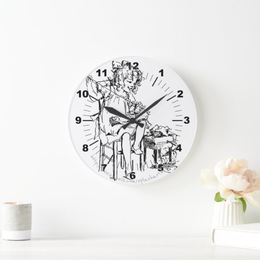 "Doll Maker" Grote Klok (Huis)