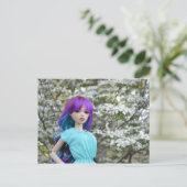 Doll Mirodoll Mika uit Aziatische landen Briefkaart (Staand voorkant)