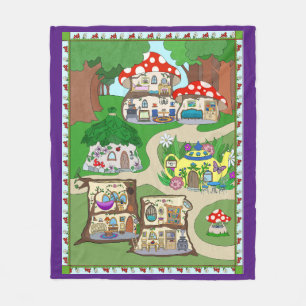 Doll Play Blanket Fleece Deken