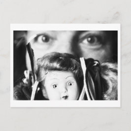 Doll Portrait - Doll mom with doll Briefkaart