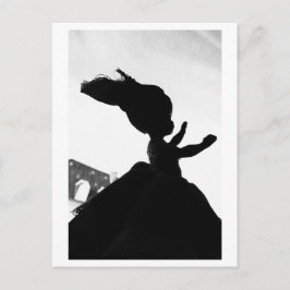 Doll Portrait - Flying doll Briefkaart
