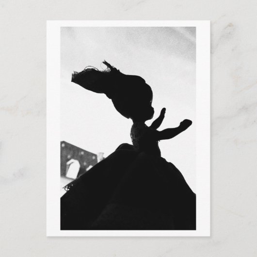 Doll Portrait - Flying doll Briefkaart (Voorkant)