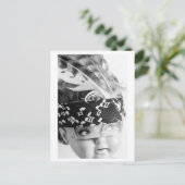 Doll portrait Indian - Mudhead Briefkaart (Staand voorkant)