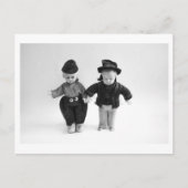 Doll Portrait - Jumping dolls Briefkaart (Voorkant)